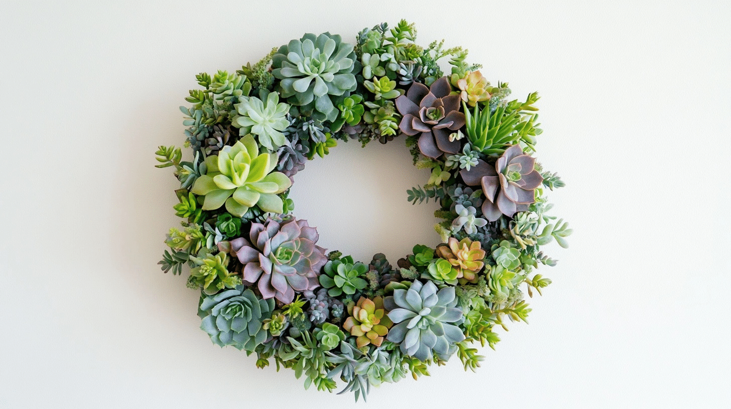 Mounted_Succulent_Wreath