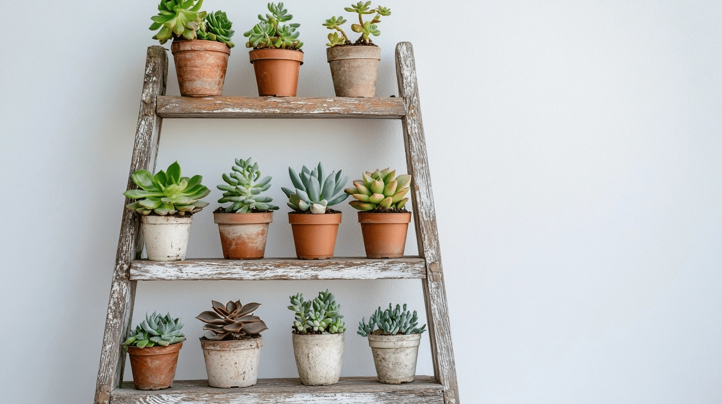 Succulent_Wall_Planter_Ladder