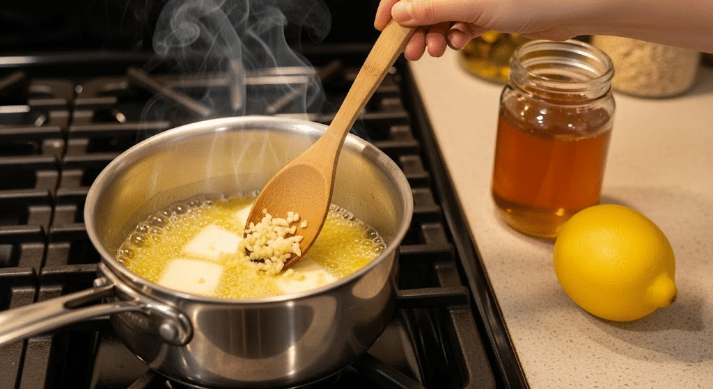 Making_the_Honey_Butter_Glaze
